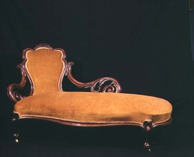 Chaise-longue, c.1860 da English School